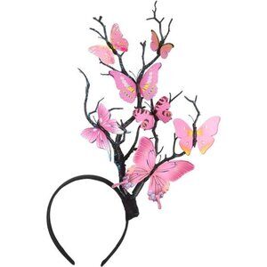 Butterfly Crown Headband | Tea Party & Halloween Costume Headpiece